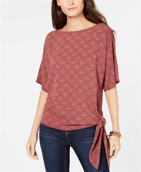 macy's michael kors tops.